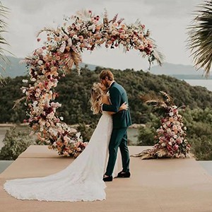 Wedding Moon Backdrop