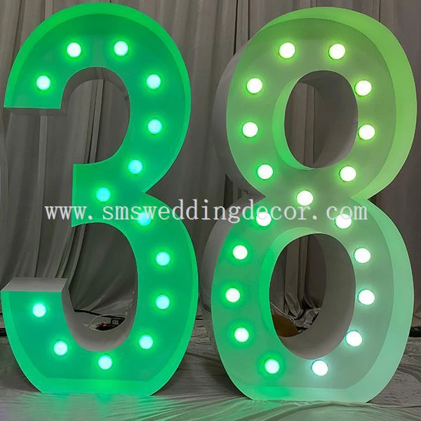 large light up numbers