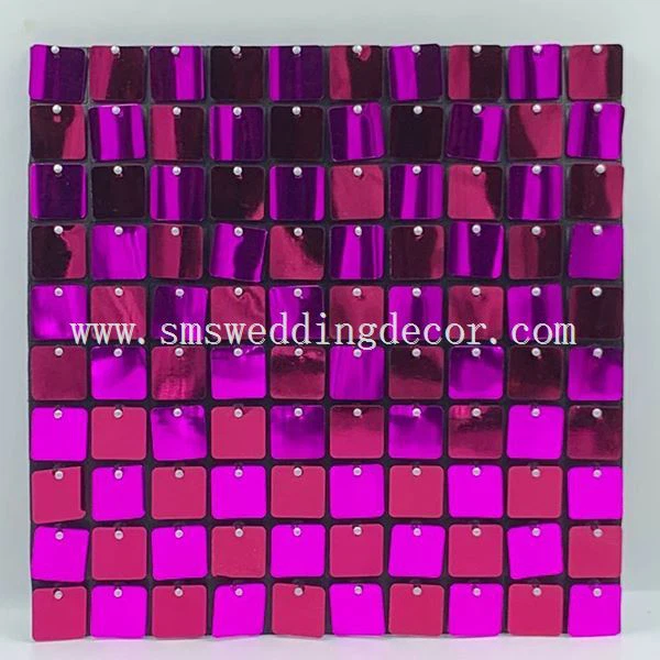 red shimmer wall