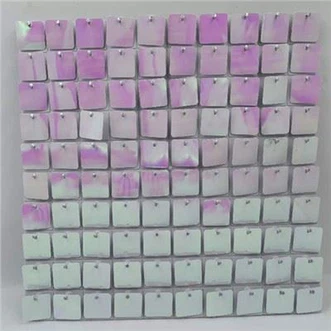 सेक्विन शिमर दीवार