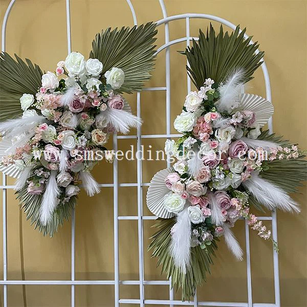 bohemian wedding arbor