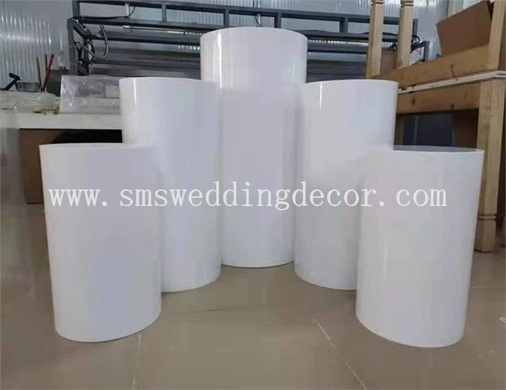 white pedestal plinth