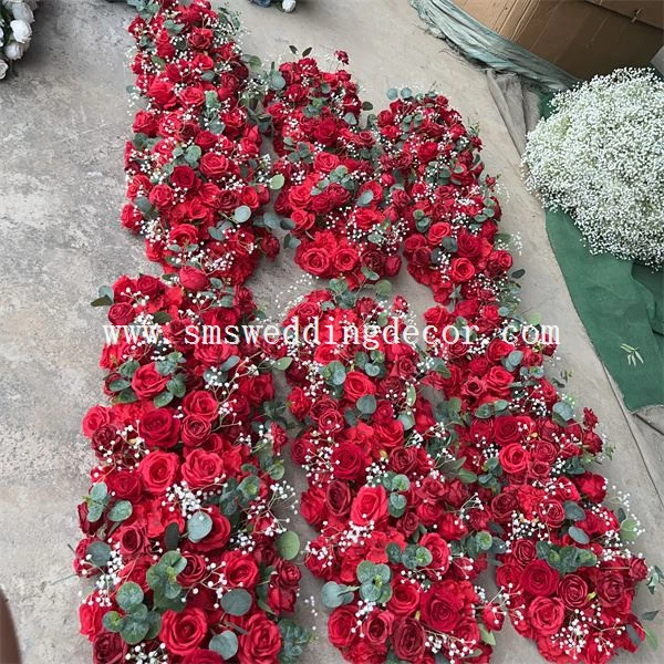 rose flower table runner