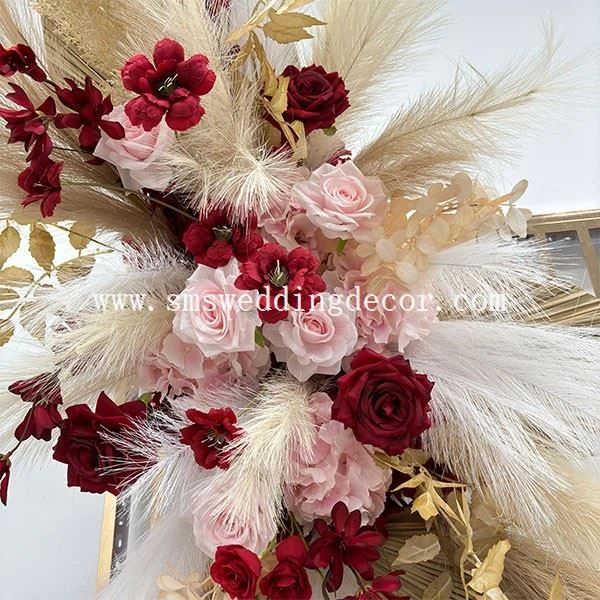 boho wedding arch flowers