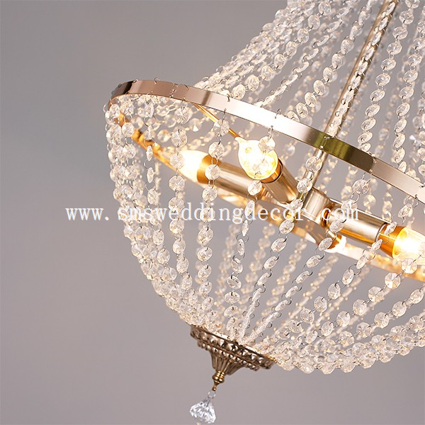 chandelier for wedding decor