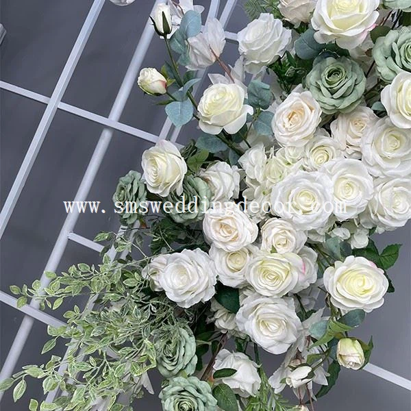 silk flowers for wedding arch