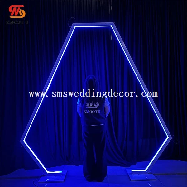 lighted ornament arch