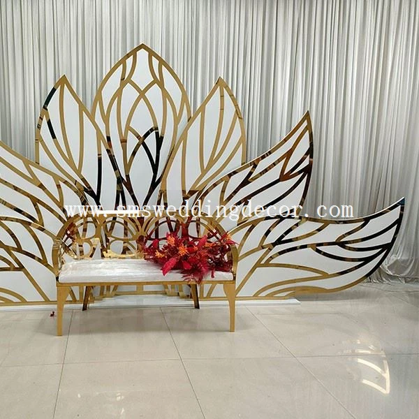 modern wedding backdrop
