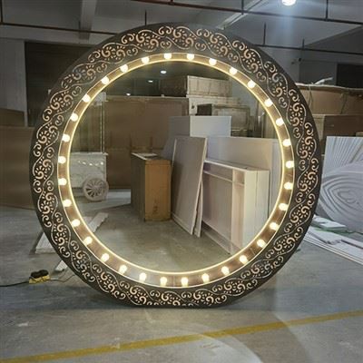 ऐक्रेलिक गोल पृष्ठभूमि