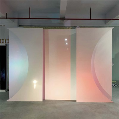 सफेद एक्रिलिक दीवार पृष्ठभूमि