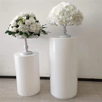 सफ़ेद डिस्प्ले पेडस्टल