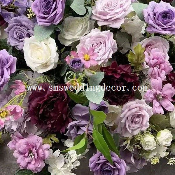 lilac wedding centrepieces