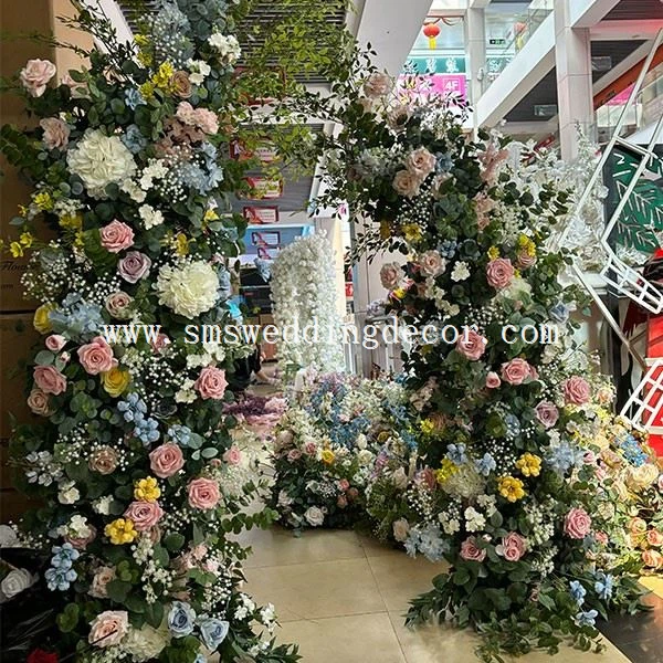 flower arch for wedding ceremony