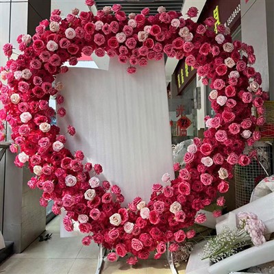 नकली फूल वेडिंग आर्क