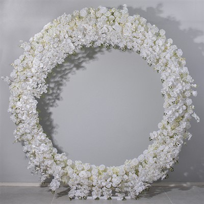 रेशम पुष्प मेहराब